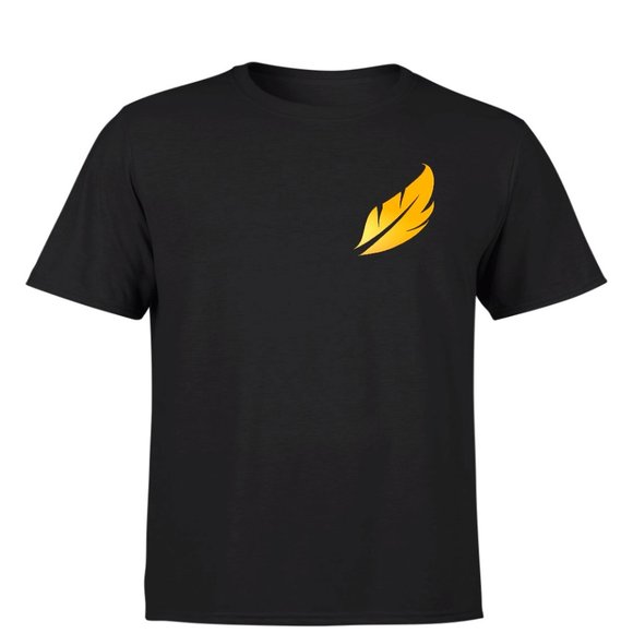 Gold Leaf Designer T-Shirt - Picture 1 of 1